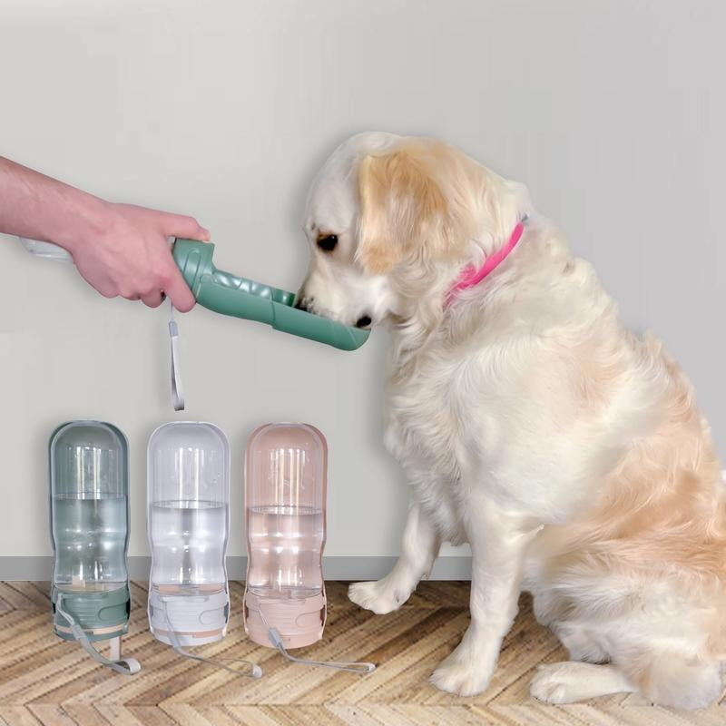 Portable Foldable Dog Water Bottle for Hiking and Walking with Your Dog - 550Ml