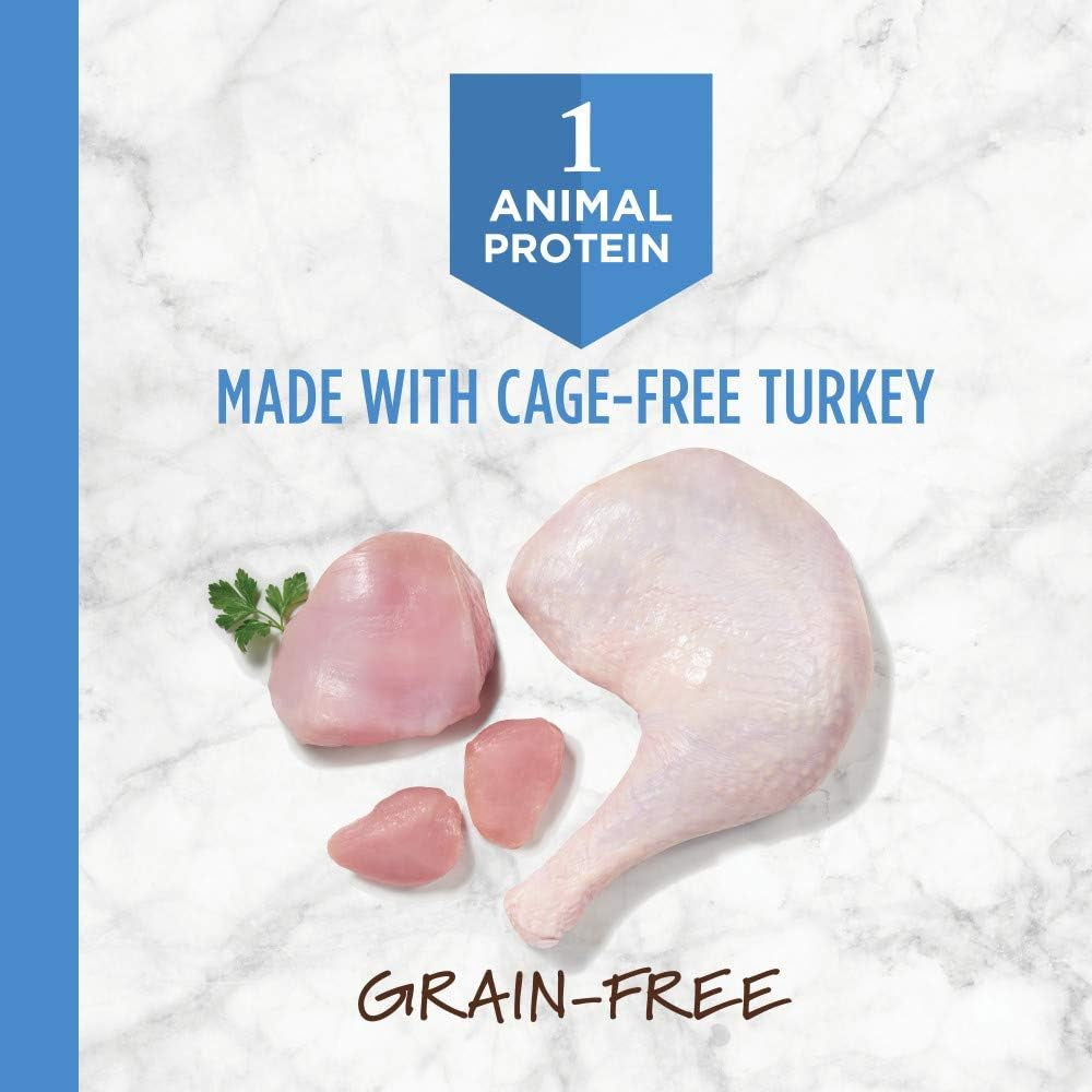 Limited Ingredient Diet, Natural Dry Dog Food, Grain Free Recipe - Real Turkey, 22 Lb. Bag