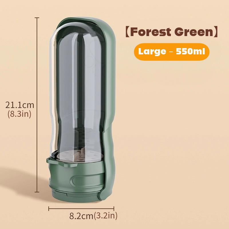 Portable Foldable Dog Water Bottle for Hiking and Walking with Your Dog - 550Ml