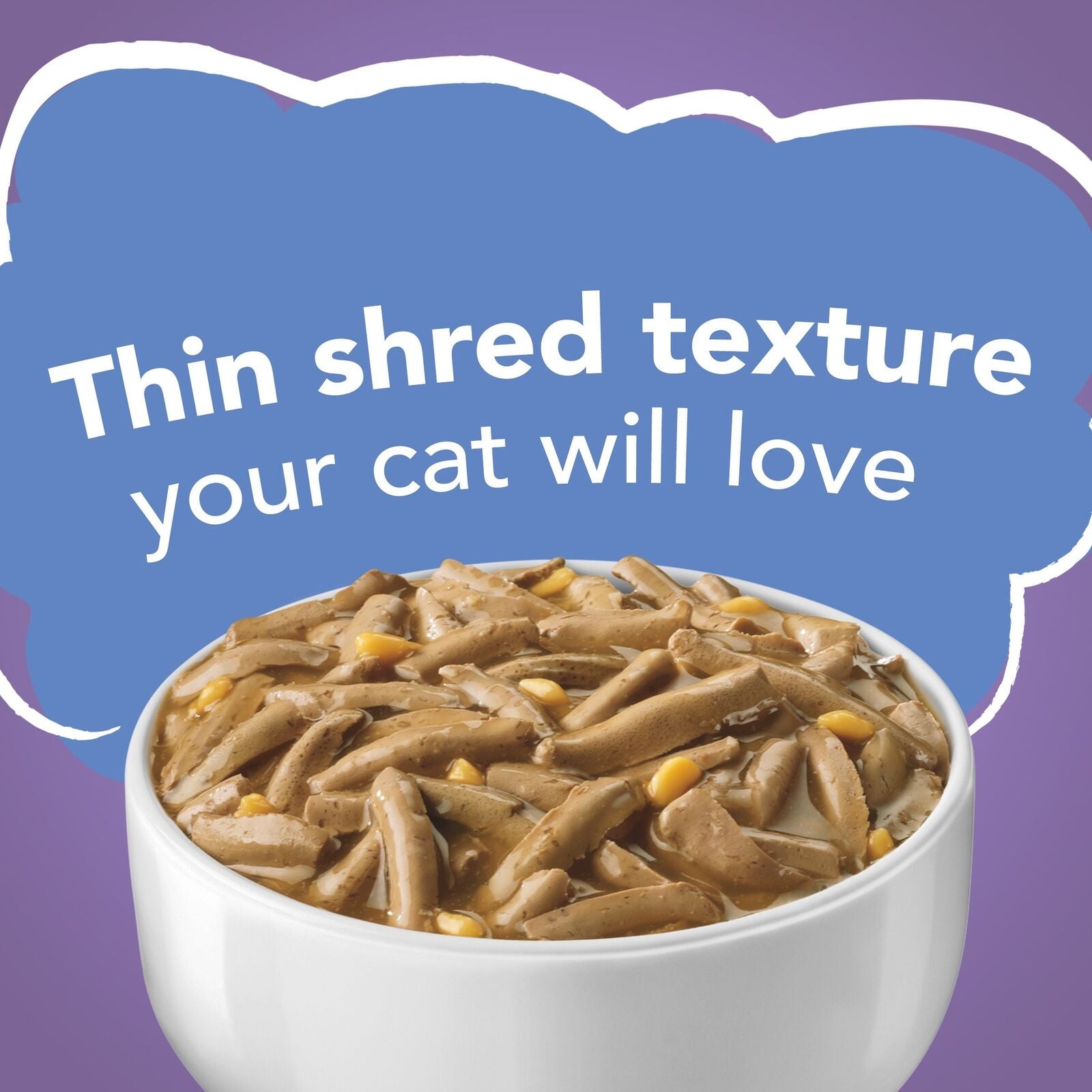 Purina Shreds Turkey and Cheese Dinner in Gravy High Protein Wet Cat Food - (...